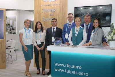 Авиакомпания «Тулпар Эйр» представлена на выставке RUBAE 2021